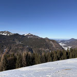 Rückblick ins Tal, von wo aus wir gekommen waren