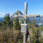  Gipfelkreuz des Karleck - und natürlich der Bosruck im Hintergrund