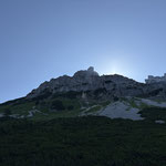 ... und umso eindrucksvoller wird der Ausblick - hier auf den Greimuth...
