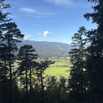 Immer wieder lichtete sich der Wald und gab den Ausblick auf Bad Mitterndorf frei