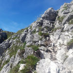  Kletterpassagen zum Kleinen Schoberstein