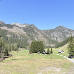 Nach gut 20 Minuten hatten wir die Hintersteineralm erreicht