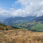 Was für ein schöner Tiefblick Richtung Tauplitz Ort!