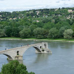 Die berühmte Brücke von Avignon