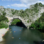 Pont d'Arc an der Ardèche