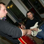 Mit den T-Tones im Studio