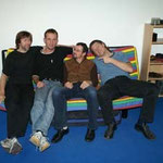 Mit den T-Tones im Studio
