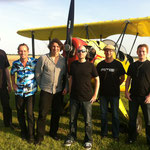 Blue Ribbon in Magdeburg beim Flughafenfest