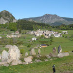 Le village de Borée - Tour du Mézenc 