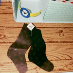 und Neoprensocken durften auch nicht fehlen.
