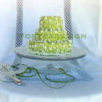 mini wedding cake: pandispagna alle mandorle farcito