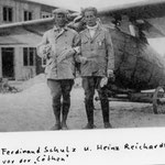 Schulz und Reichardt vor der "Cöthen"