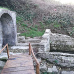 Antica Fonte della Pieve: unterhalb von Casa María wurde vor kurzen diese alte Quelle freigelegt und restauriert.