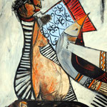 acrylic on paper 50x65cm-2010/
