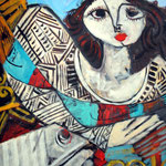acrylic on paper 50x65cm-2010/sold