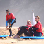 Surf class beginners intermediate Monte Clerigo Arrifana Portugal