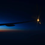 Sunset in the plane °