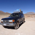 Notre 4x4 pendant nos 3 jours sur l'Altiplano