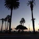 Ocean Drive, Santa Monica, le soir