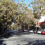 Une rue de Palo Alto