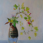 ikebana 2 40x50 cm oil on canvas .Sold