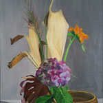 Ikebana. 50x70 cm oil on canvas  Sold!