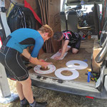 Atelier ICE réalisation de flasques pour les roues à rayons