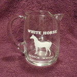 White Horse_12 cm._Glass_One side
