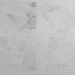 Bleistift auf Papier, 29,5 x 42 cm