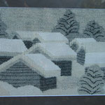 フレミッシュ織り「雪景色」