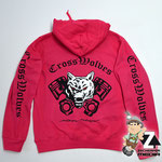 Pink Hoodie Cross Wolves