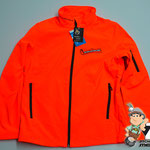 Softshelljacke neonorange Chainsaw Betec