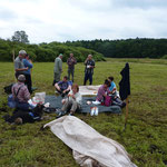 Das Picknick kurz vor dem Ende ist immer gemütlich, informativ und schmecken tuts im Freien beonders.  Foto: agr