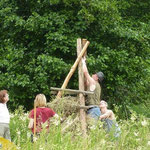 Letzter Handgriff am ersten Reuter