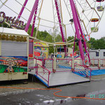 Riesenrad der Bahnhof