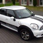 Fahrzeugbeschriftung Scheipers und Scheipers Mini Cooper