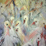 Bodenhaltung II  (110 x 150 cm)