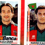 2000-01. Figurine Panini. Grava-D'Aloisio