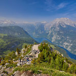 Aussicht vom Jenner auf den Königssee