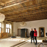 Ansicht "Rittersaal" vor der Sanierung / Restaurierung