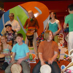 Anlässlich der Filmpremiere von "Hop" im Cine Star Kino