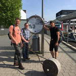Jetzt den Drahthandelsweg entlang nach Altena.