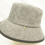 グレー帽子15-23S45 洗濯機洗いOK ￥3,850（税込）➡SALE￥2,695（税込）