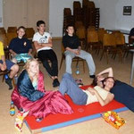 Bereitschaftsrunde für den nächsten Einsatz.