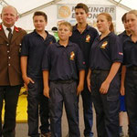 Die Jugendgruppe.