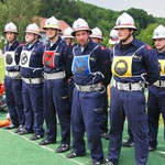 Volle Konzentration vor dem Bewerbsstart.