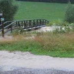 Brücke über den Stössingbach.
