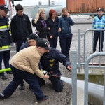 Das Handwerk der Feuerwehr: Löschübung