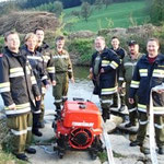 Das "Herzstück" für die Wasserförderung - die Tragkraftspritze.