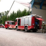 Die Feuerwehren Kasten und Ausserkasten übten gemeinsam.